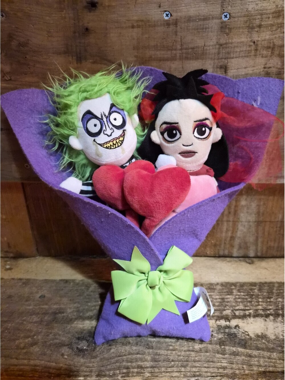 Beetle Juice Flower Bouquet Plush